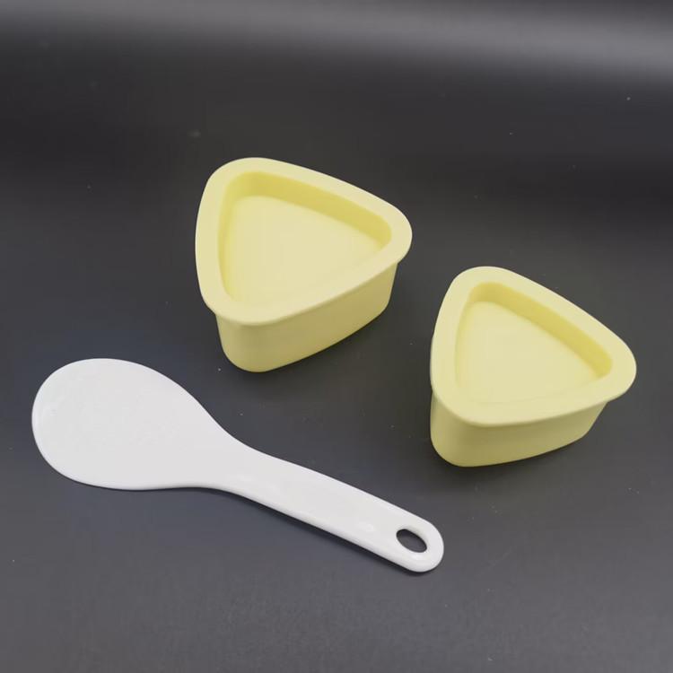 Japanese-sized triangular rice ball mold sushi mold children s rice lunch DIY children s supplementary food lunch жёлтый