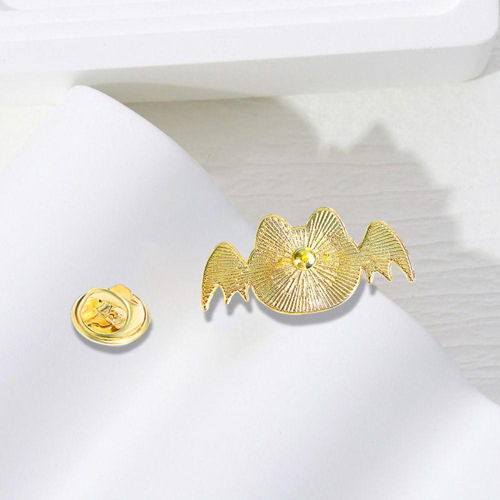 Zinc Zinc Zinc Alloy Halloween Funny Brooch Pumpkin Flying Broomstick Cat Brooch Skeleton Brooch  Halloween