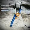 New Multifunctional Aluminum Alloy Fishing Pliers with Straight and Flat Jaws Hook Remover