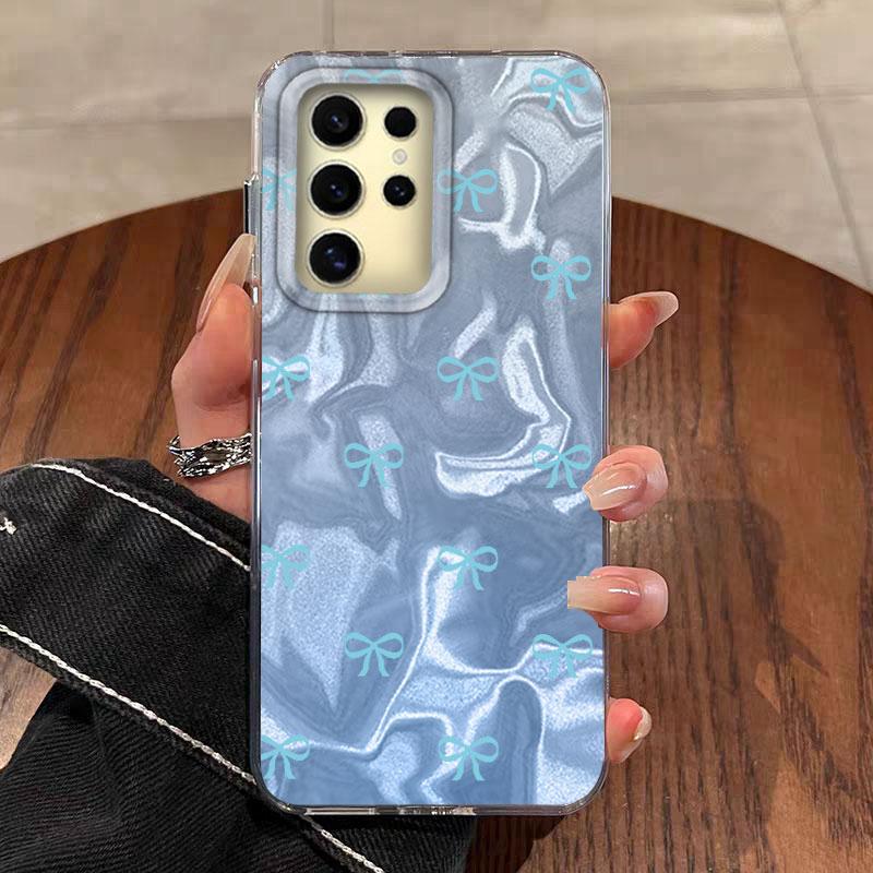 Case For Samsung Galaxy  A56 S24 S25 Plus Ultra A15 A25 A55 A35 A16 A26 A36 Phone Cover Gradient Color Cat Leopard Print Bumper