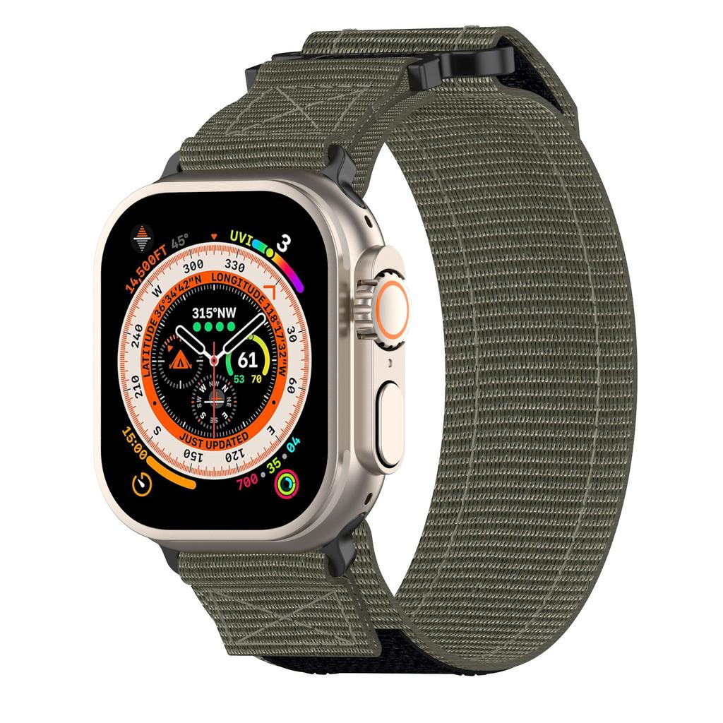Trail Loop for Apple Watch Band 45mm 44mm 49mm 40mm 41mm 38mm 44 Mm Nylon Bracelet iWatch Series 9 8 7 6 5 4 3 Se Ultra 2 Strap