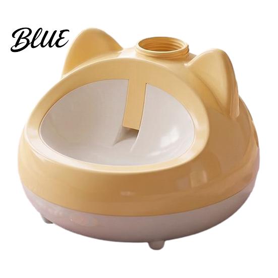Easy To Clean Cat Water Supply Automatic Dispenser Auto Refill Pet Feeder Cute Dispenser Ear Design Bottle Adapter Threaded Bowl for Cats