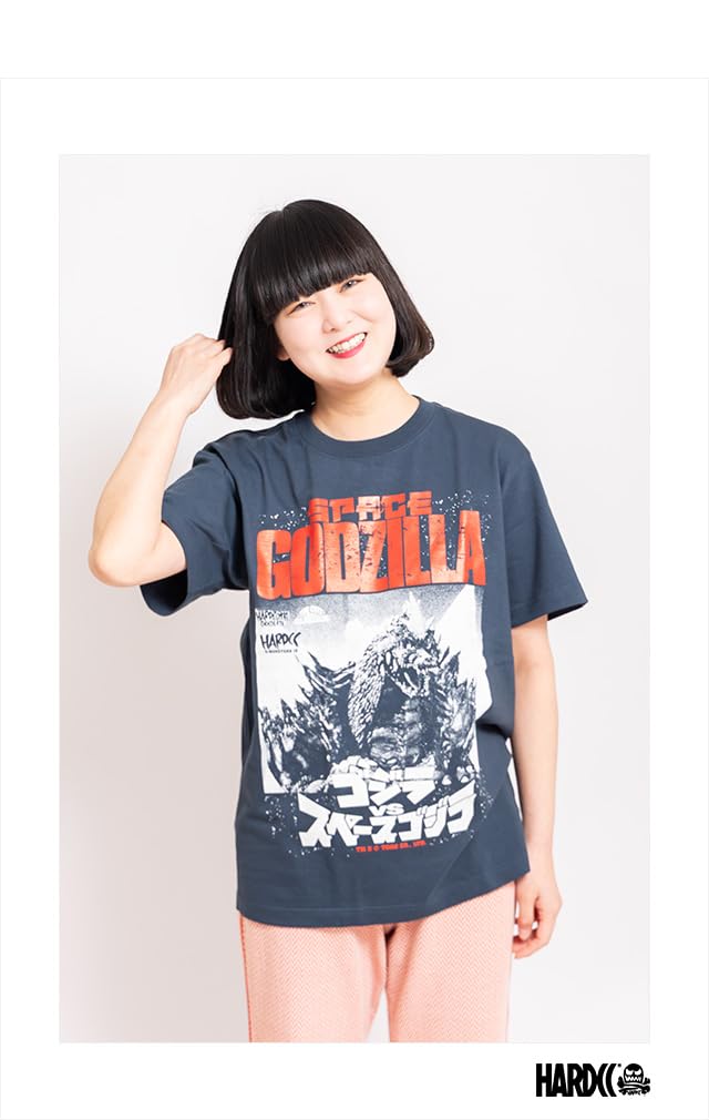 Space Godzilla Short Sleeve Godzilla Vs Space Godzilla XL Slate [Hardcore Chocolate] (Electromagnetic Slate) (SSTEE) (T-2440UR-SL) T-shirt