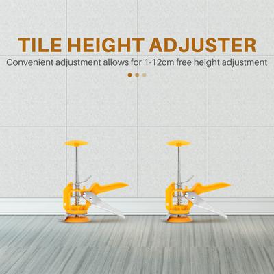 A89X 2Pcs Tile Leveling System Leveler Wall Tile Paving Locator Tool Clip Floor Installation Tile Alignment Tools