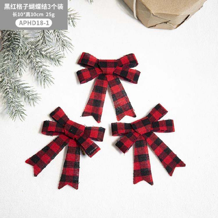 Decorative Christmas Cabinet Bowknot Sturdy and Fade Resistant Portable Accessory for Indoor Designers Daily Use