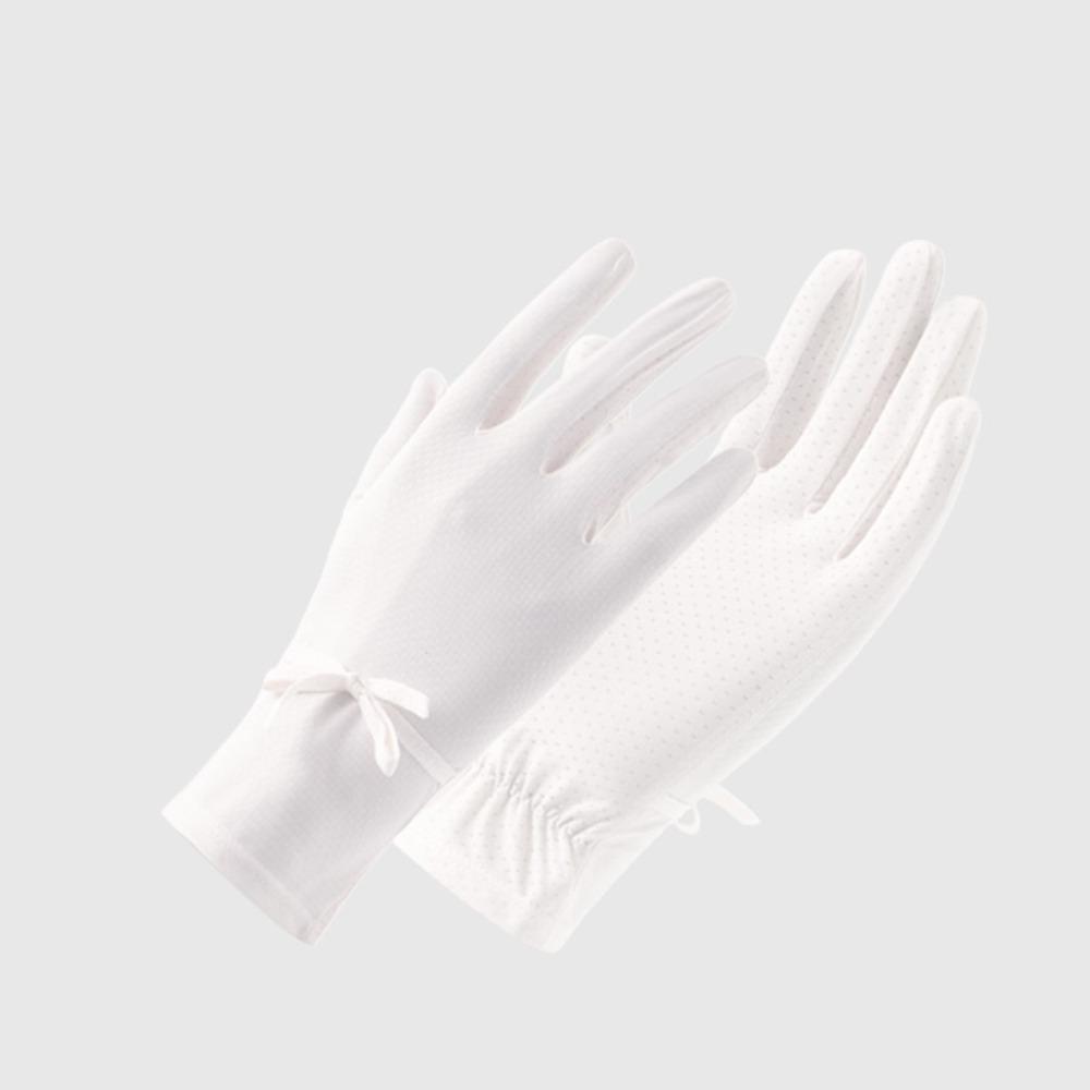 New UV Protection Sun Protection Gloves Anti-UV Breathable Touch Screen Gloves Thin Sunscreen Ice Silk Gloves Cycling