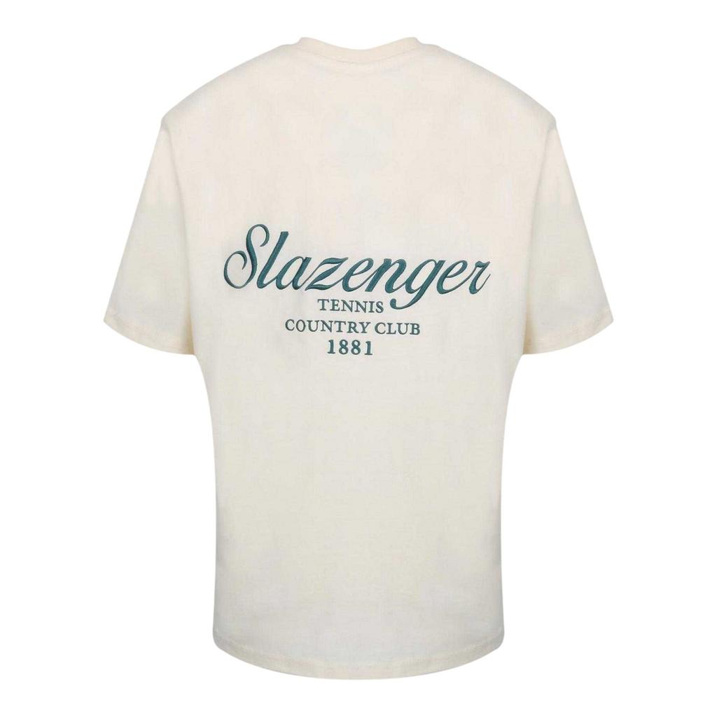 Slazenger Mens Embroidered Oversized Tennis T-Shirt