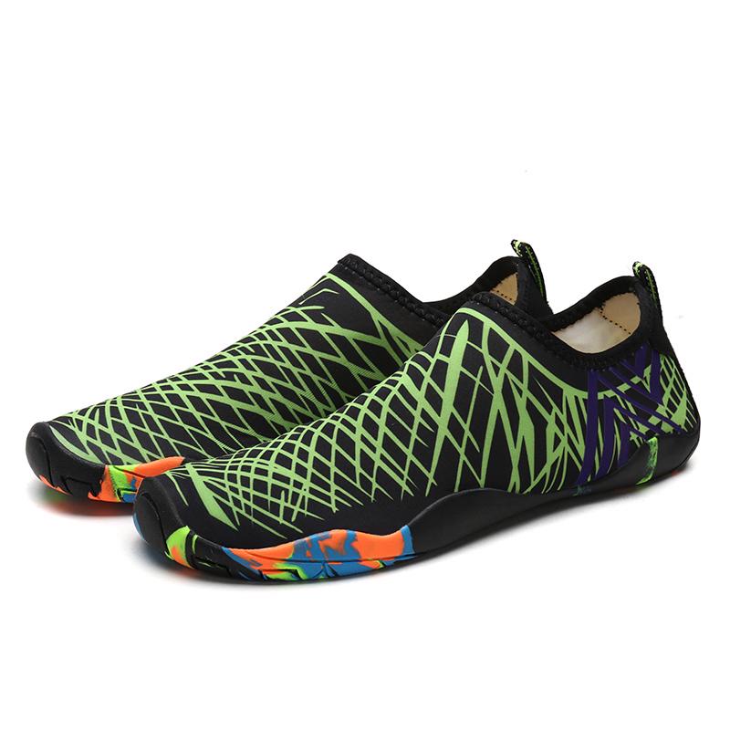 Unisex Wasserschuhe Outdoor Bequem Leicht Strand Barfuß Schwimmen Schnorcheln Surfen Schnelltrocknend Wassersportschuhe