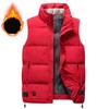 Men's Vest Autumn and Winter Vest Leisure Thickened Winter Korean Stand Collar Cotton-padded Jacket