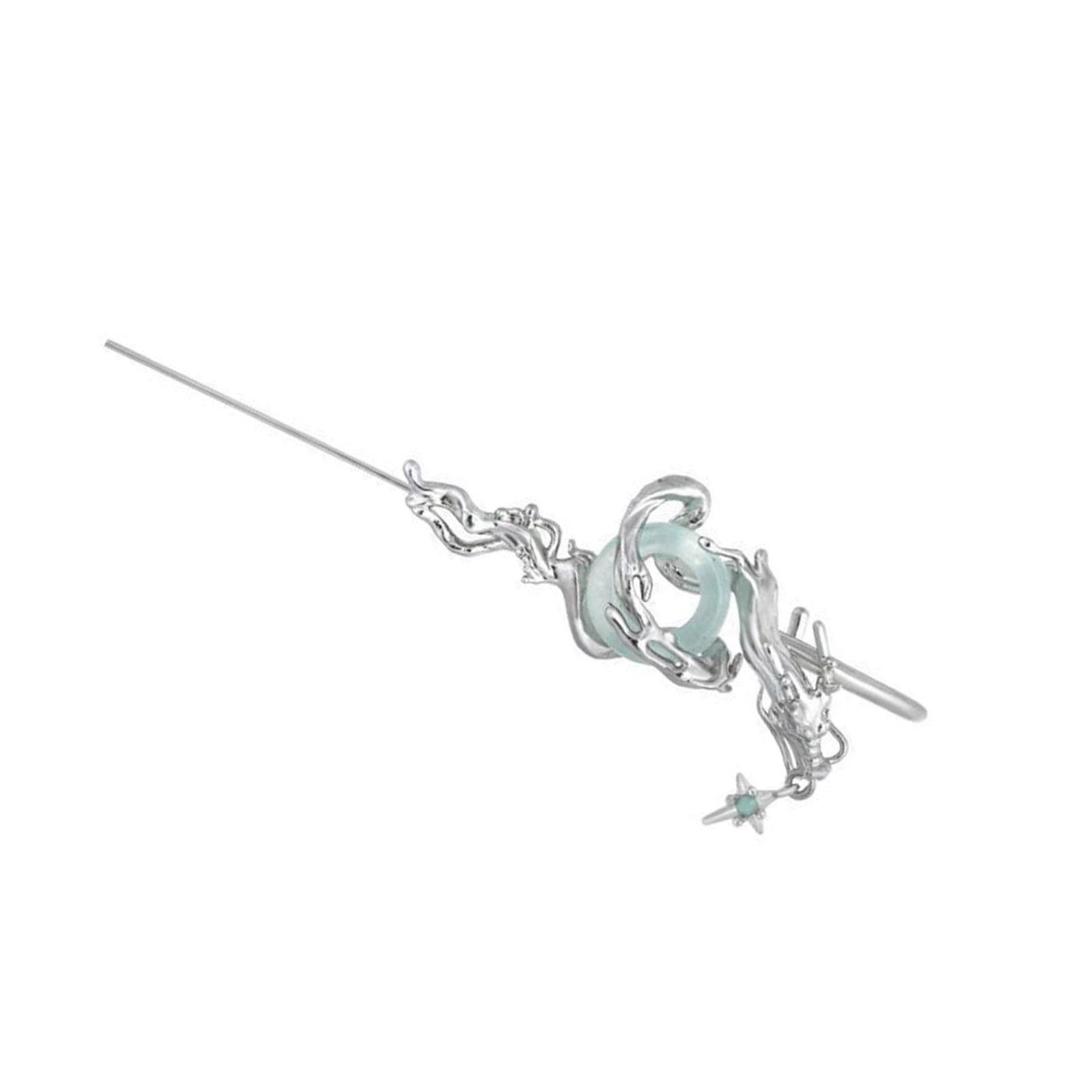 

Стильные серьги-пусеты из сплава в виде драконов, портативные для модных женщин, стремящихся выразить свою индивидуальность в различных случаях