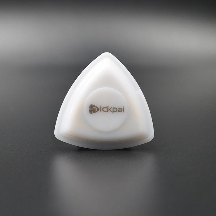 LED Glow Triangle Bass Guitar Picks - Glitter & Tactile Design for Night Play