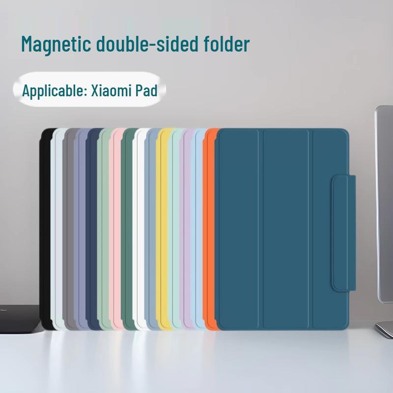 Magnetic Double-Sided Leather Case for Xiaomi Pad 7 Pro/6S/5/6/7 - 11/11.2/12.4 inch Protective Cover