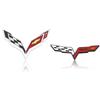 Car Emblem 3D Metal Sticker Body Decoration Badge For Chevrolet Cruze Sonic Silverado Corvette Camaro Captiva Suburban Equinox