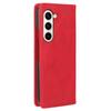 Etui ze skóry PU w stylu retro z podstawką na telefon dla Samsunga Galaxy Z Fold6 5G