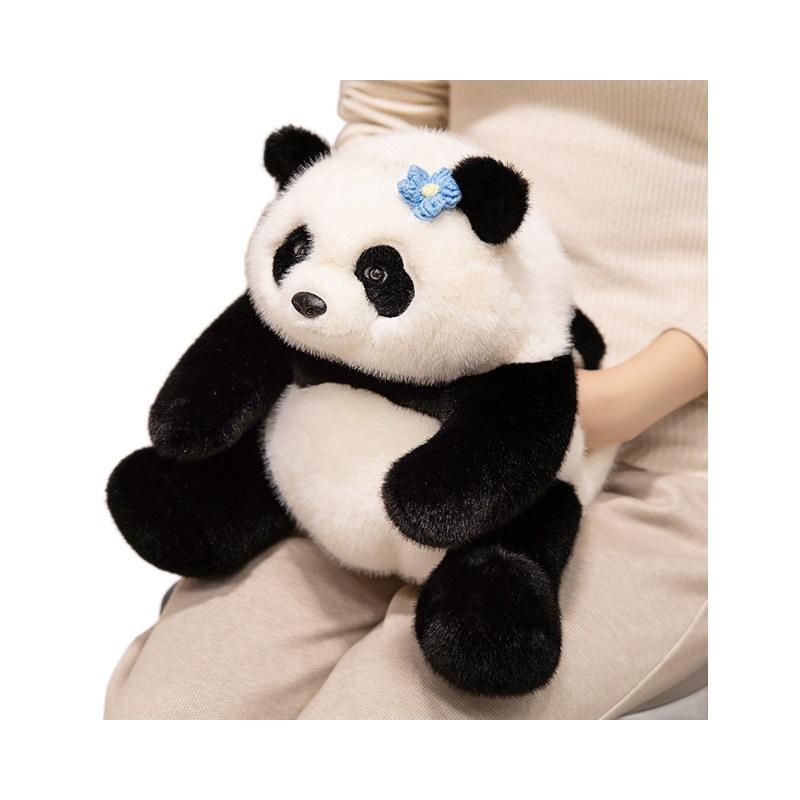 Cartoon Panda Huahua Plüsch Handwärmer Mädchen Heißwasserbeutel Cartoon Tragbar Wasserbefüllung Studenten Handwärmer
