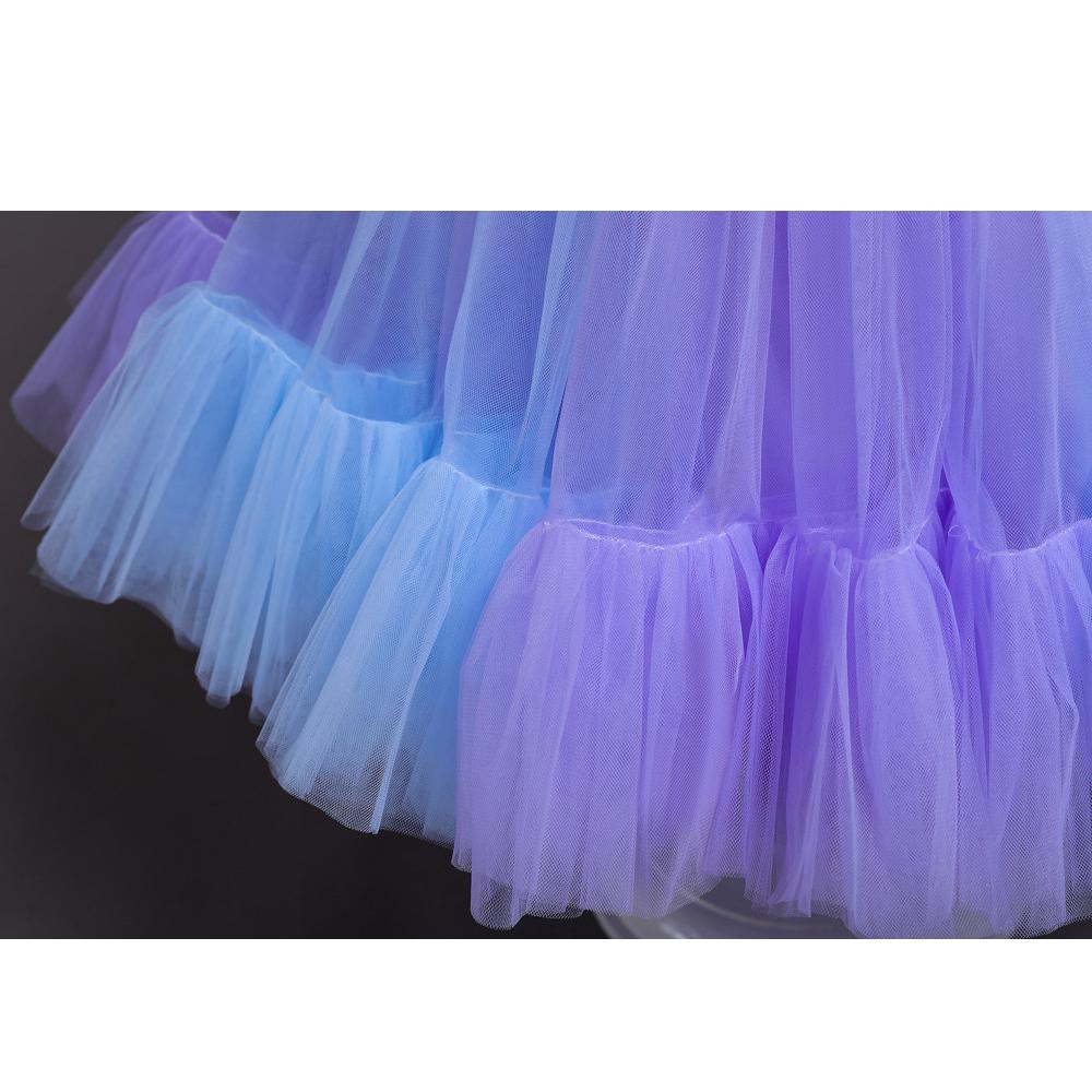 Robe pour enfants jupe robe de princesse bouffante à paillettes