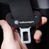 Car Logo Seat Safety Belt Buckle Cover Interior Accessories For VW Golf Polo Tiguan Touran Jetta Passat CC T5 GTI Magotan Arteon 2RFG