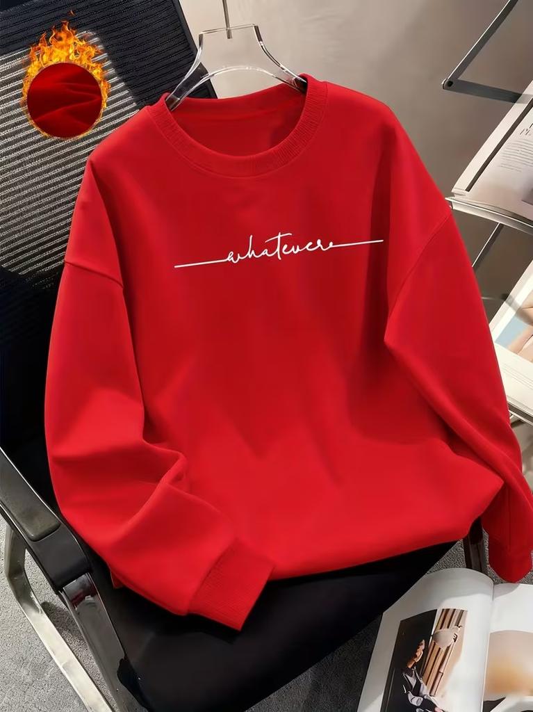 90s Graphic Letter Print Womens Hoodies Casual Sweatshirt Graphic Hoody Fashion O-Neck Pullover Female Clothes