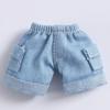 Obitsu11 Clothes Tooling Style Mini Jeans Shorts Casual Wears For Ob11 Dolls Accessories 1/12 Bjd Dolls Clothing Kids Toys