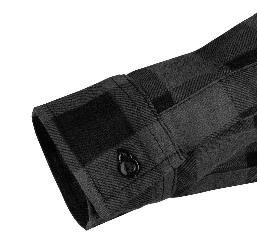 Koszula Flanelowa Szara Rozmiar Xxl - T N81-547-Xx