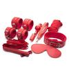 Luxury Belt Portable 7-Piece Genuine Leather Erotic Sex Toy Japanese Fetish Set Sexy Slave Belt Equipment
