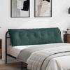 Back Cushion Dark Green 160 X 50 Cm Cord Fabric