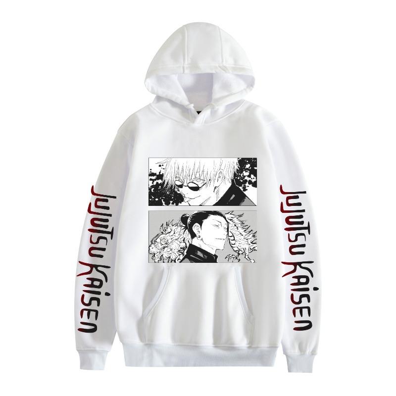 Jujutsu Kaisen Gojo Satoru Mikiny Pánská Móda Mikiny s Dlouhým Rukávem Dámské Ležérní Harajuku Streetwear Pulovry Sudaderas