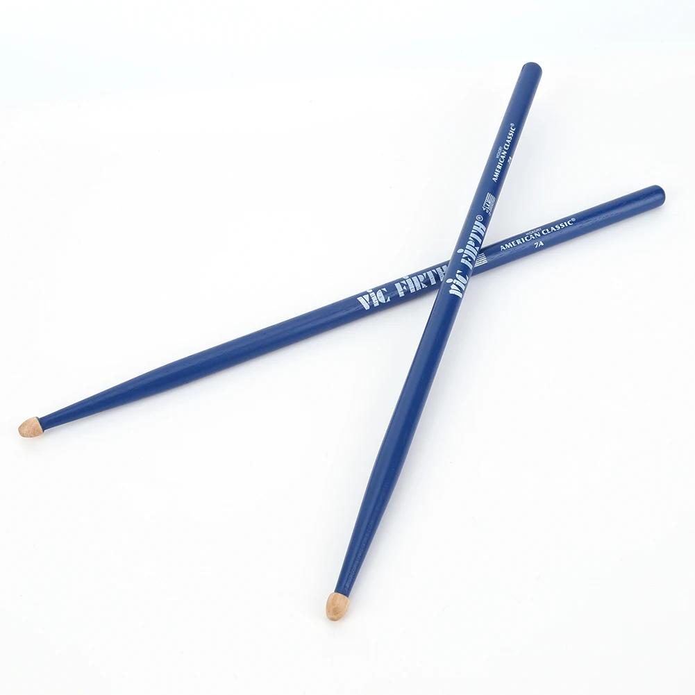1 Pair 5A/7A Drumsticks Mallets Jazz Drum Sticks Consistent Weight and Pitch American Hickory Drumsticks for Electronic Drums