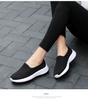 Lightweight and breathable women's shoes spring and summer fly-woven mesh sports casual running shoes lazy casual shoes