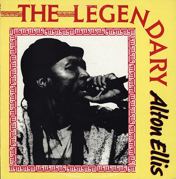 

LP Record ALTON ELLIS The Legendary ATLP012 All Tone UK Reggae Ska Dub Used