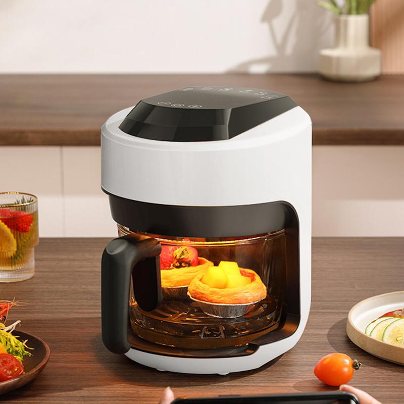 

Бесплатная электрическая фритюрница с горячим стеклом, духовка 12 дюймов, 1,2 л, белая фритюрница с антипригарным покрытием, корзина для дома, кухонная техника EU белый