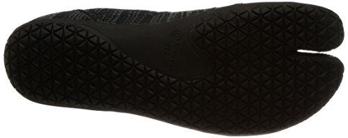 Hitoe Tabi-style Shoes, Zebra Gray, Size 22.0