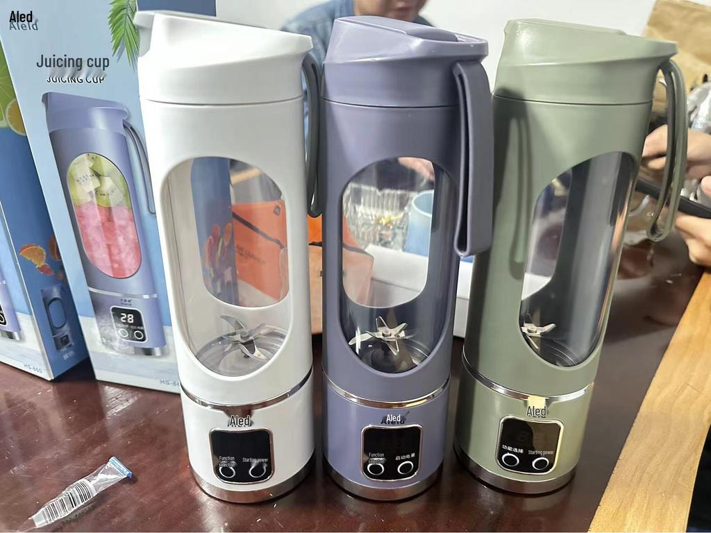 Vaso Juicer y Triturador de Hielo Portátil con Carga USB para Viajes al Aire Libre