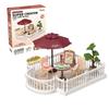 Robotime DIY Miniature House Kit Dollhouse Model Building Craft Kit Birthday Creative Gifts for Adults Kids  Flavorful Ice Cream