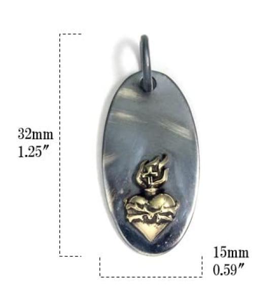 [goodvibrations] Good Vibrations Heart Circlet Heart Sacred Heart Pendant