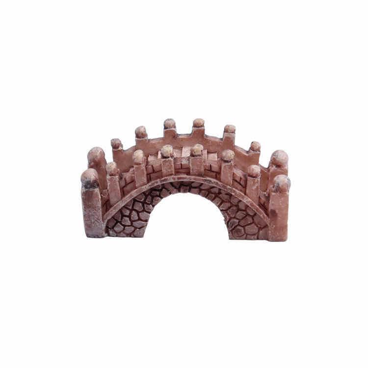 Two-Color Arch Bridge Miniature Succulent Landscape Ornaments