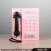 Retro All-Metal Telephone Model: Home Decoration & Wine Cabinet Ornament