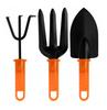 Set of 3 Gardening Tools: Fork, Claws, Shovel