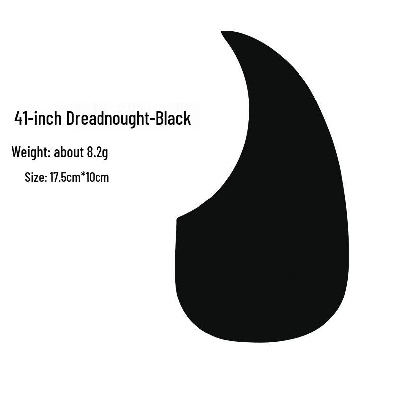 Naklejka panelowa pickguardu gitary chroniąca przed zarysowaniami dla gitar 38-41 calowych - Ochrona strun