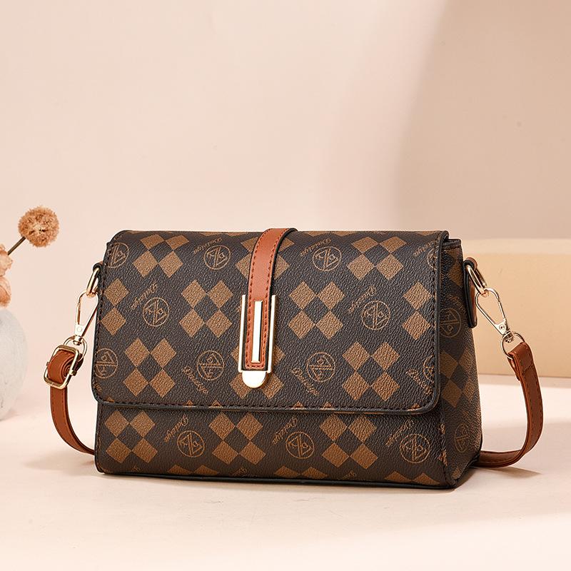 

Новая принтованная текстура популярная сумка со всеми модными маленькими свежими сумками через плечо в Instagram .