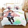Anime Beyond The Boundary Mirai Kuriyama Bettwäsche Kollektion Jungen Mädchen Twin Queen Size Bettbezug Bett Kinder Erwachsener Heimtextilien