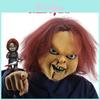 Chucky Maske aus Kinderspiel Perfekt für Halloween Horror Cosplay Requisite
