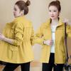 Women's Short Lapel Jacket Casual Plus Size Lightweight Jacket Office Jacket Cardigan Waisted Business Jacket