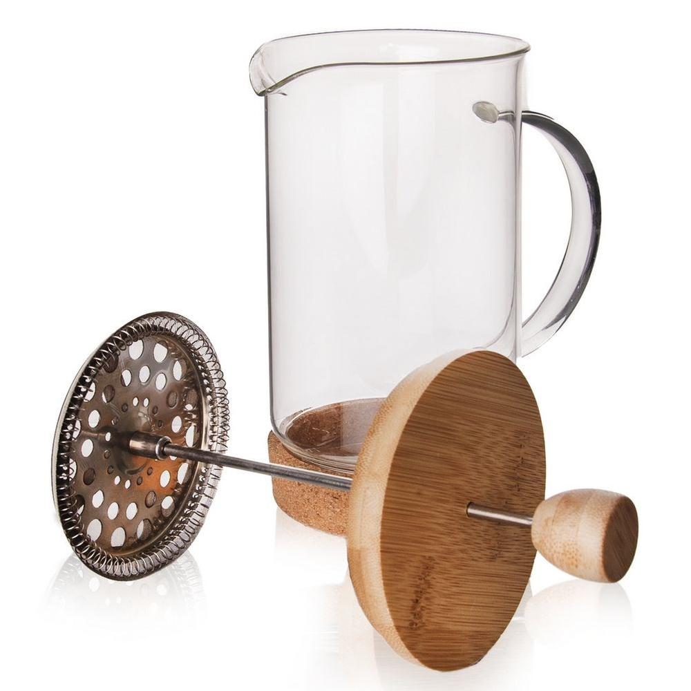Glass piston coffee and tea maker 1 l