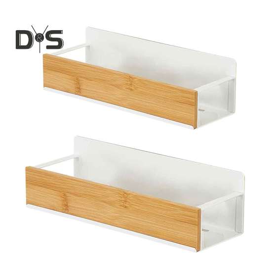 

Стеллаж для хранения вещей Прочная несущая способность Простая установка Прочная конструкция Передвижная магнитная полка для специй на холодильник 1 Set