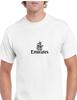 Emirates Black Vintage Logo Shirt Emirati Airline Aviation White Cotton T-Shirt