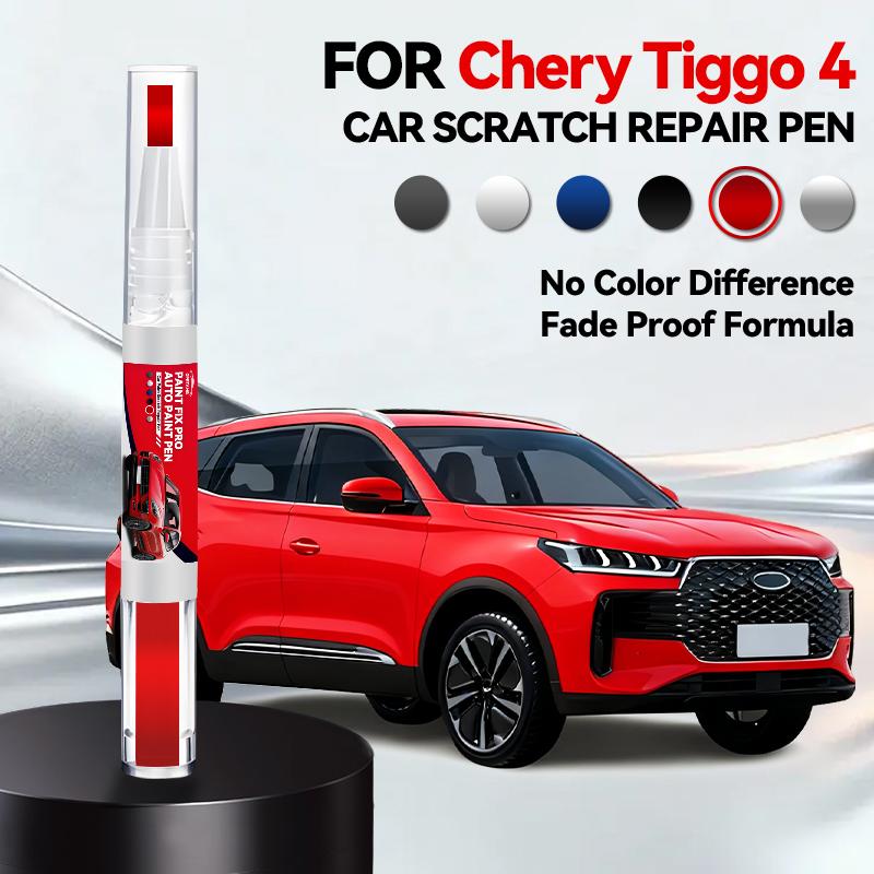 

Призначений автомобіль для 2017-2024 Chery Tiggo 4 4Pro Автомобільний ремонтний олівець для фарби Аксесуари для ремонту подряпин фар Синій Сріблястий Білий Червоний Зе червоний