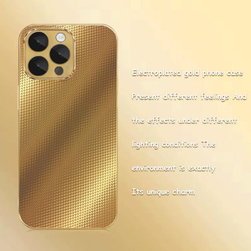 Einfachheit Hochwertige Handyhülle Galvanisiertes Glas TPU Handyhülle für iPhone 17 16 15 14 13 12 11pm Pro Plus Sturzfest