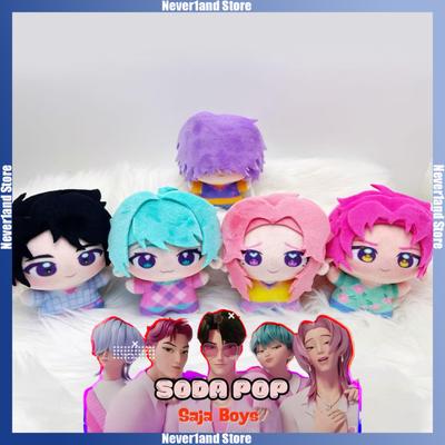 10cm Saja Boys Plush Doll Abby Your Idol Anime Mini Doll Keychain KPop Demon Hunters Bag Pendant Decoration Boy Girl Gift