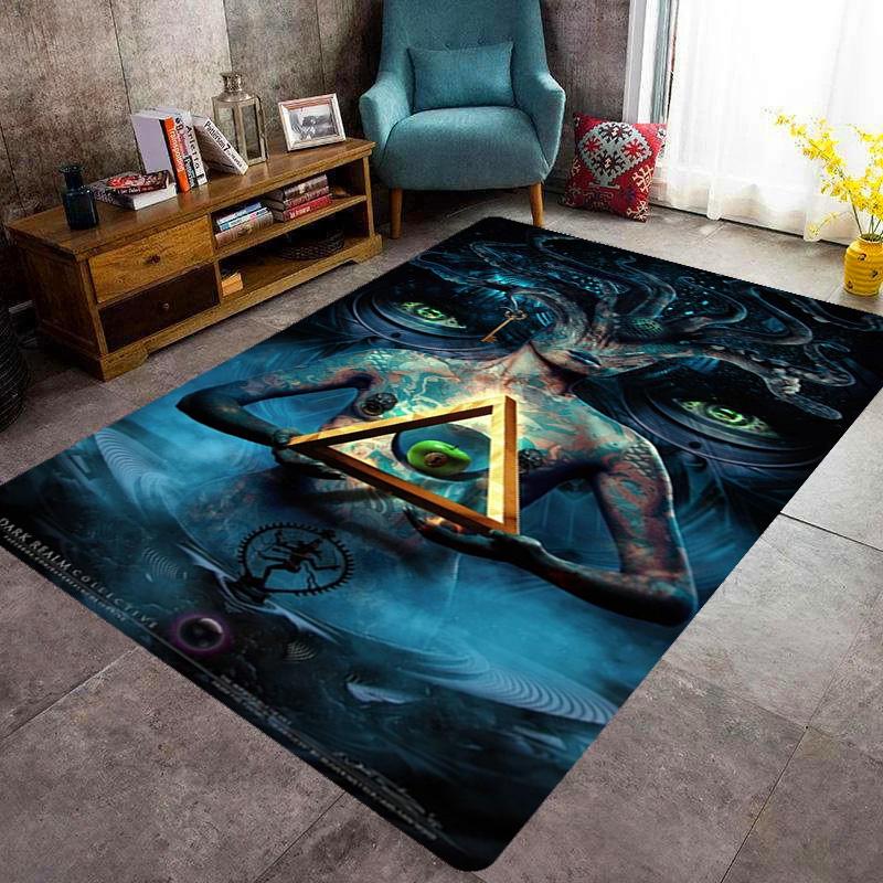 Esoteric Symbols Cosmic Harmony carpet Doormat Home Decor Protective pad Christmas gifts Fashion